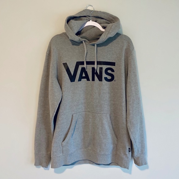 Vans Other - UNISEX CLASSIC VANS HOODIE HTHR GREY